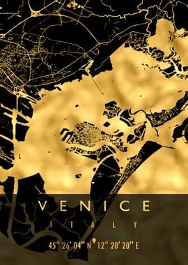 VENICE MAP ITALY