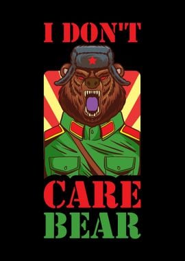 I Dont Care Bear