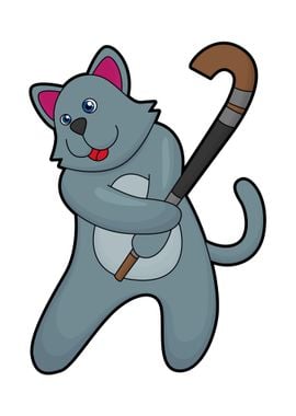 Cat Hockey Hockey stick