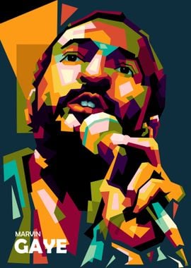 Marvin gaye popart