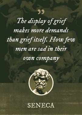 The display of grief makes