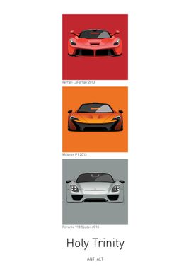 Hypercar Holy Trinity Poster – Petrol Supply Co.