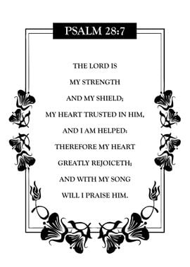 Psalm 28 7