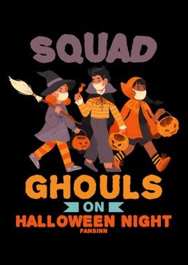 Squad Ghouls on Halloween