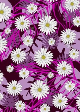 Daisy Flower Pattern