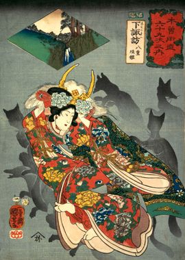 Japanese vintage art 