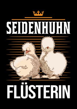 Seidenhuhn Flsterin