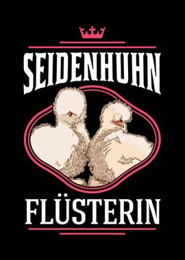 Seidenhuhn Flsterin