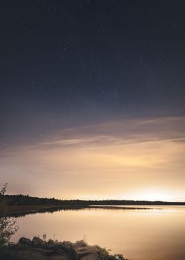 Stars Over the Lake in MN