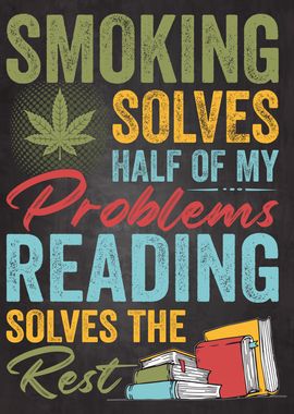 Smoking Weed and Reading