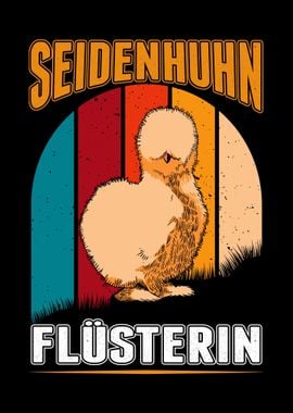 Seidenhuhn Flsterin