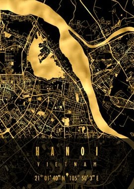 HANOI MAP VIETNAM