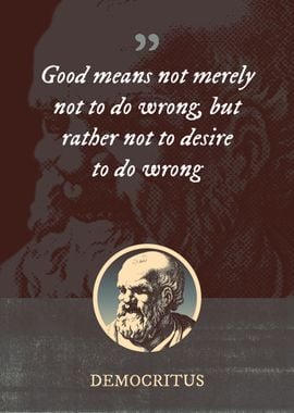 Good means not merely not 