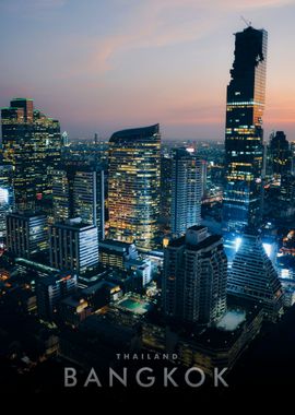 Bangkok City Skyline