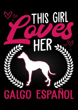 Galgo Espaol Girl Spanish