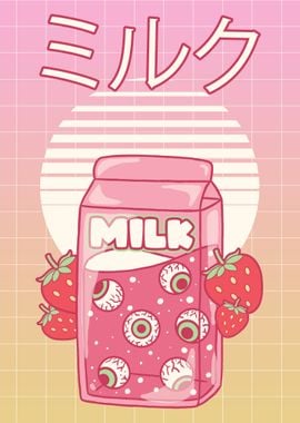 Weirdcore Aesthetic Milk