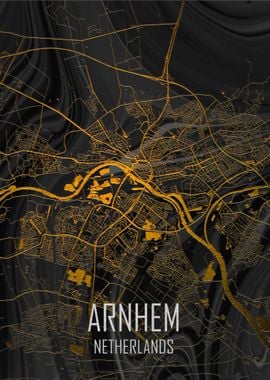 Arnhem Netherlands Map