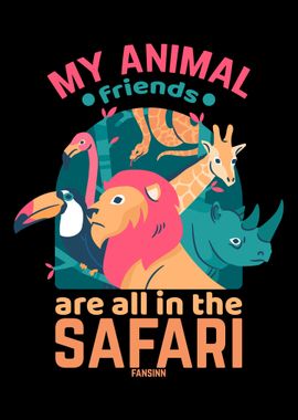 MY ANIMAL FRIENDS ARE ALL 