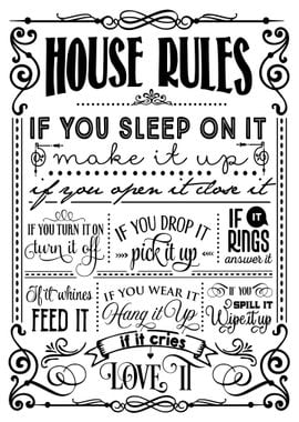 Home House Rules Quotes