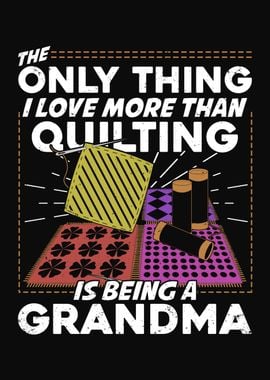 Quilting Grandma Design