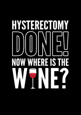 Hysterectomy Done Now