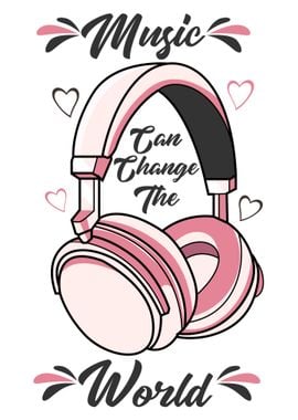 Love Music Headphones