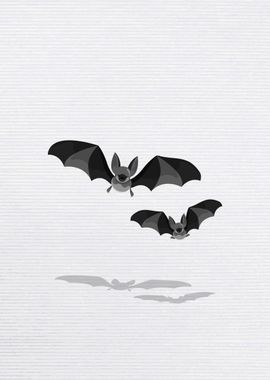 Flying bats 