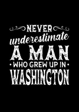 Man Grew Up In Washington