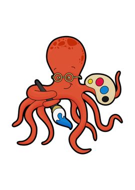 Octopus Painter Brush