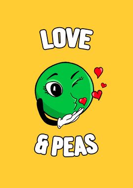 Love Peas Funny Pea Love