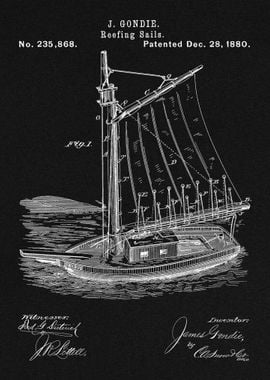 Reefing Sails Patent