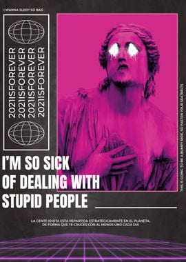 Stupid People Abstract