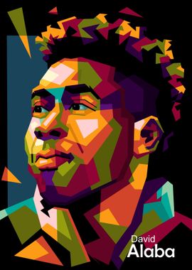 Alaba in wpap popart