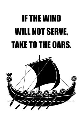 Latin Proverb Oars