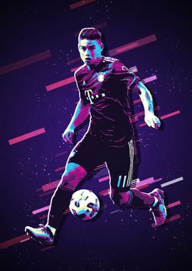 James Rodriguez Football 