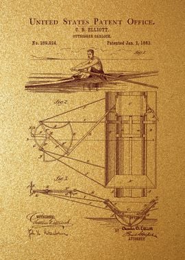 20 Outrigger Oarlock Pate