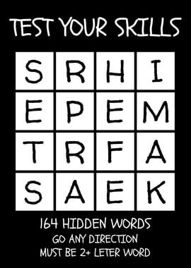 Word Game Poster 8