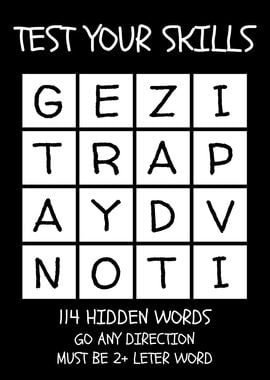 Word Game Poster 3