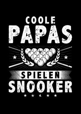 Coole Papa Spielen Snooker