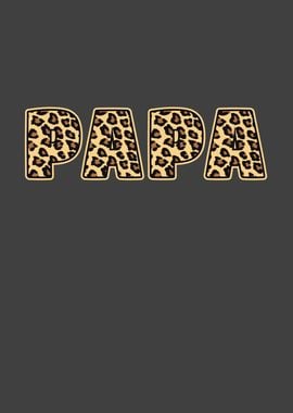 Papa Leopard Pattern Gift