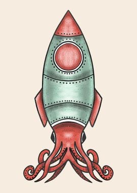 rocket squid