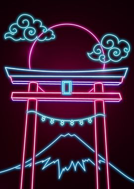 Neon Torii