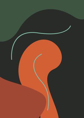 abstract retro colors