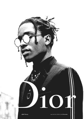 SS Creations Lost Posters Rare Poster Limited A$AP Rocky Dior HD Poster |  Unframed/frameable 12 x 14 inch poster