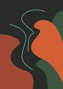 abstract retro colors