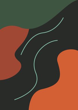 abstract retro colors