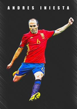 Andres Iniesta Spain