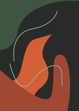 abstract retro colors