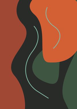 abstract retro colors