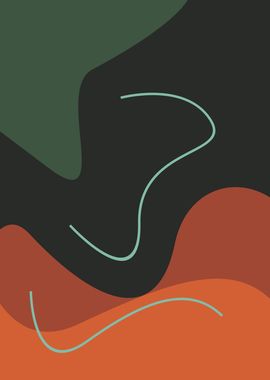 abstract retro colors